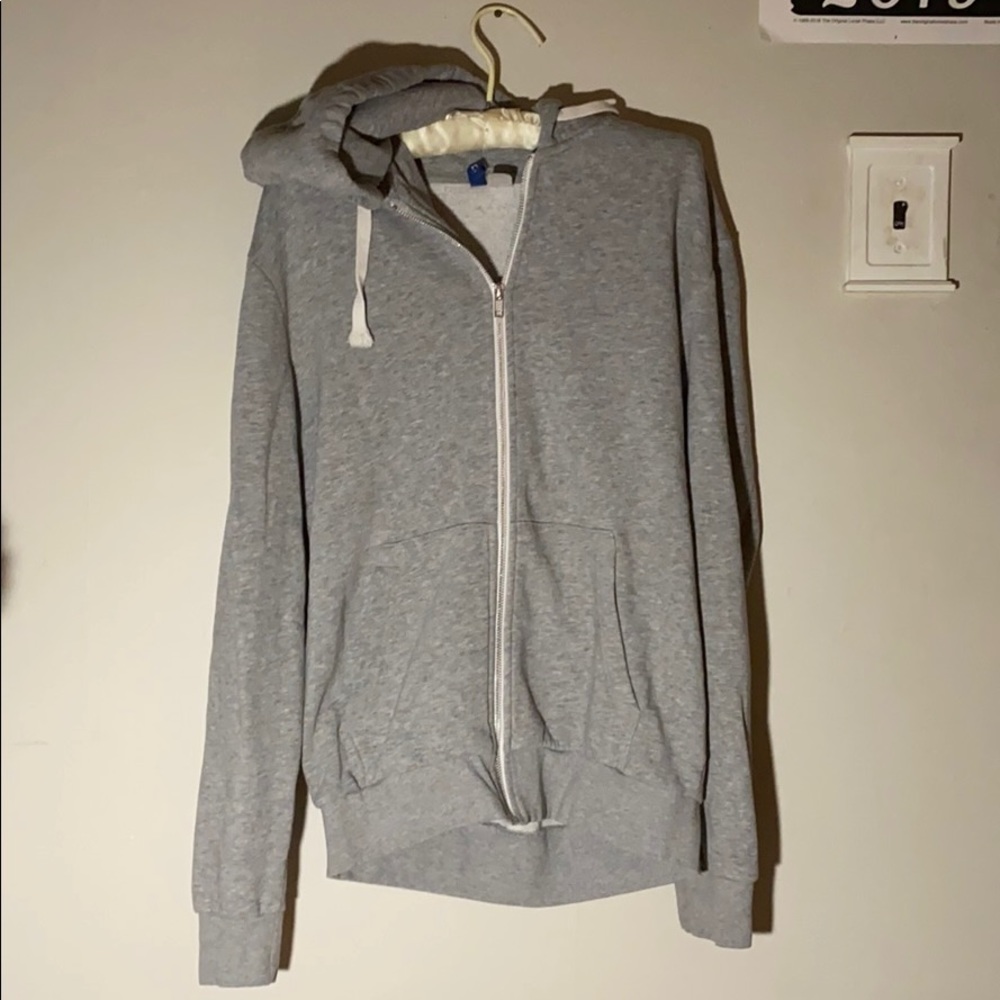 H&M Grey Zip Up